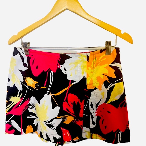 CACHE - Vintage Bright Floral Skort. - Picture 1 of 11